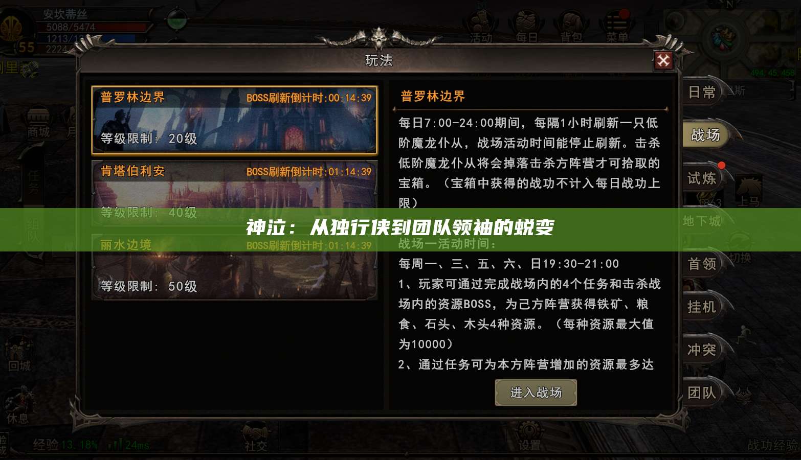 神泣纷争：从独行侠到团队领袖的蜕变  第1张